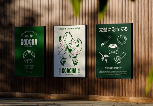 3 Billboard Mockup