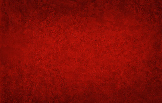 Abstract red background texture. Dark grunge wallpaper.