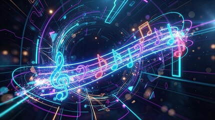 Obraz premium energy of fractal realms