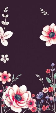 Delicate, hand-drawn design elements for creative projects, graphics, creative tools