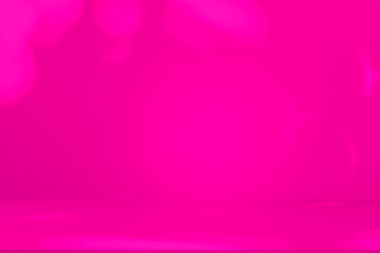 Wall interior background, studio and backdrops show products.with shadow from window color pink background for text insertion and presentation interior decoration