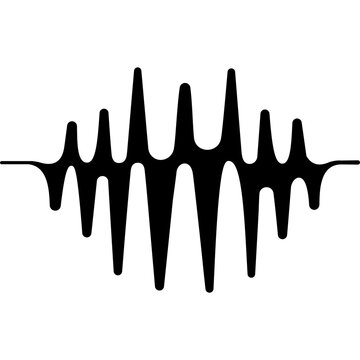 Dynamic Audio Waveform Icon