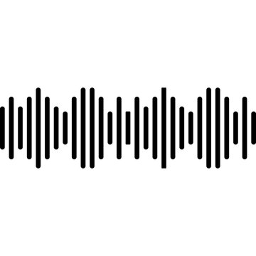 Dense Sound Waveform Icon
