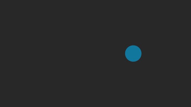Morphing Transition Effect from Square to Circle Shape Vector Animation Frame