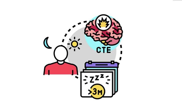 Autism spectrum disorder concept presenting neurological challenges, sleep issues, and brain health concerns in children and adults