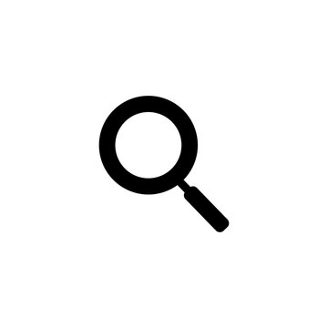 magnifying glass logo icon