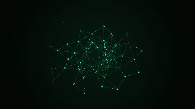 Organic Fungal Mycelium Network Spreading Underground with Bioluminescent Signals 4K