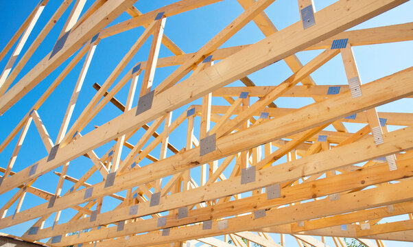 Roof framing construction wooden house roofing