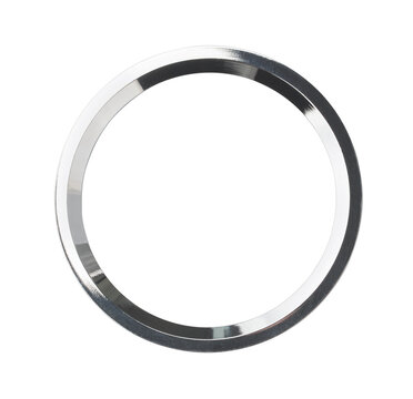 Top view of stainless steel ring