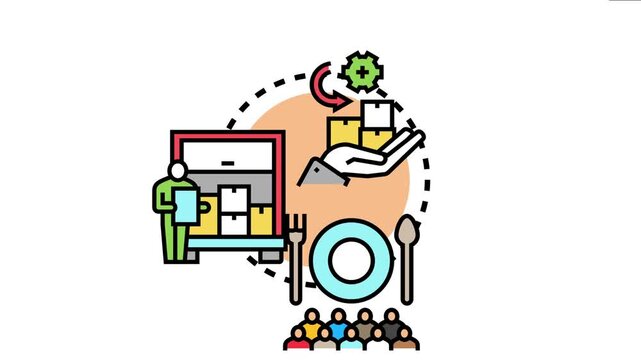 Global supply chain ensuring readily available products and vital services for consumers and businesses, facilitating seamless distribution from production to final market access