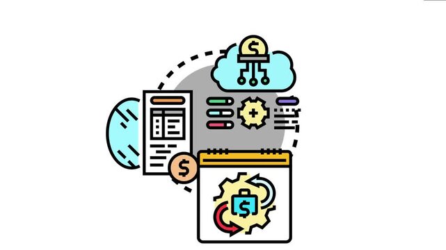 Average cost basis concept investment valuation, documenting transactions, analyzing data, and managing financial portfolios with cloud computing