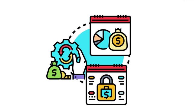 Financial managers evaluating budget reports, optimizing spending, and implementing cost saving strategies to prevent inefficiencies while ensuring secure financial management