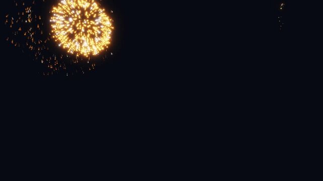 3d render firework