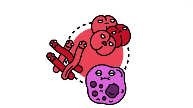 Bacteriophage detection system finding various bacteria cells including cocci, bacilli, and an unclassified microbe, a microbiology or virology concept