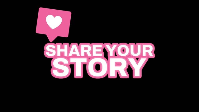 Social Media Story Typography