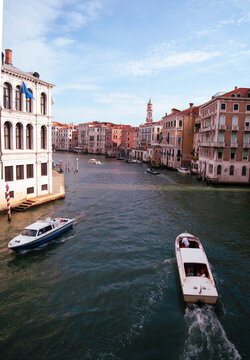 Grand Canal from Rialto Bridge