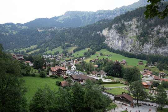 Lauterbrunnen Valley of Switzerland