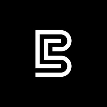 Sleek, modern, and futuristic 'BS or SB' geometric maze monogram. Unique and elegant look for blockchain, web development, and tech ventures.
