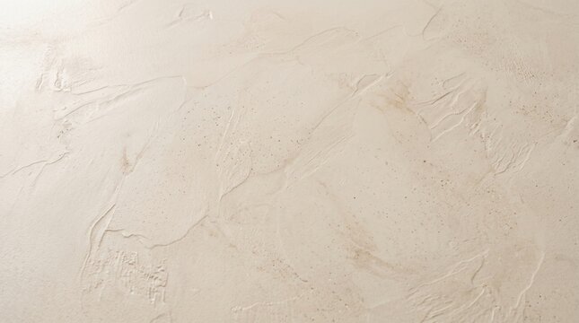 Beige Decorative Plaster Wall Texture with Subtle Grain