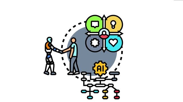 Human and robot handshaking. Establishing partnership and innovation on a barrier free usability roadmap