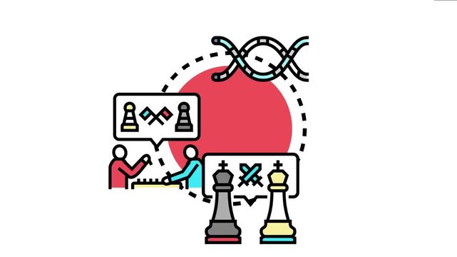 People playing a strategic board game, visualizing tactical moves and conflict scenarios, representing competitive strategy and theoretical conflict resolution through simulated activities