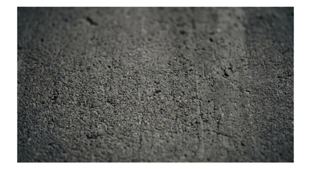 Fototapeta premium Close-up texture of rough gray concrete surface with small pebbles and cracks