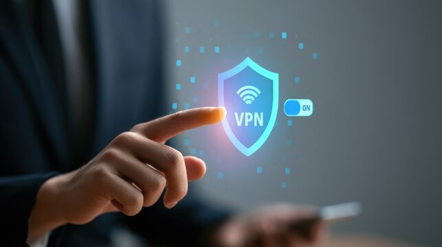 Digital security and privacy with virtual private network concept