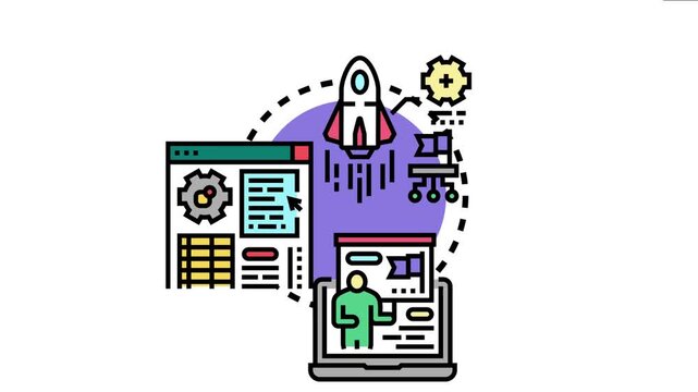Business team managing planning, strategy, and project development preparing for a new sop standard operating procedure startup before implementation