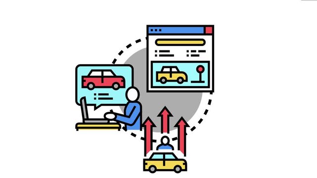 Person learning driving skills online through a virtual simulator before gaining practical experience behind the wheel, improving capabilities with practice and guidance