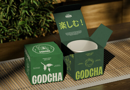 Mug Box Mockup
