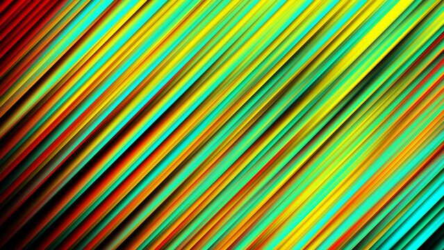Dynamic Futuristic Glowing Multicolored Line Geometric Abstract Background