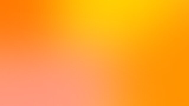 Warm Sunburst Yellow and Orange Soft Gradient Abstract Blur Background Illustration