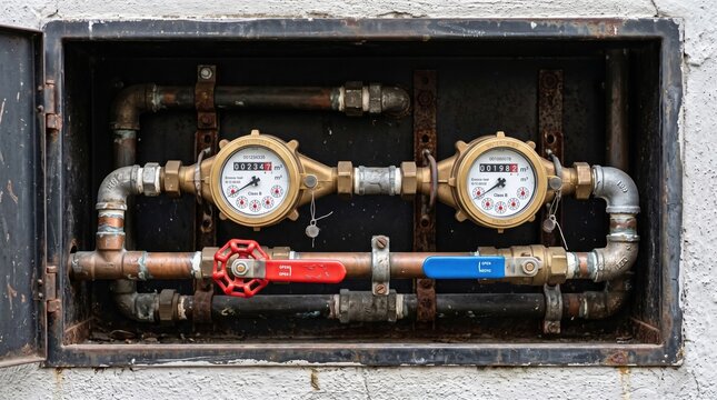 Industrial water meters