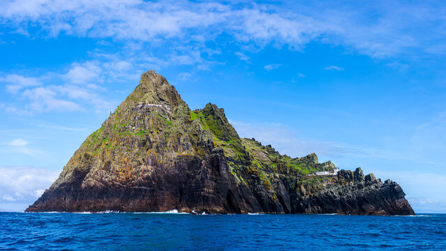 Skellig Michael with its monastery is a world heritage site in Ireland