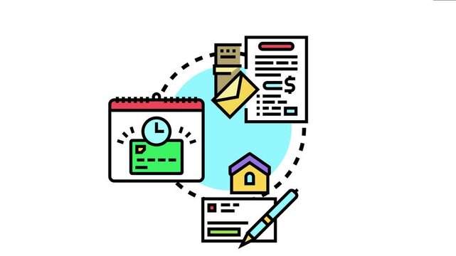 Financial operations the process of paying bills, receiving confirmation, managing expenses, and planning budgets for various services and accounts