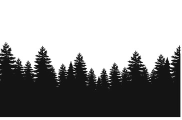 christmas trees vector © Fact