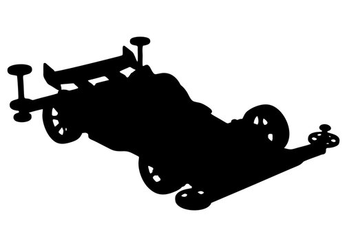 Black and White Tamiya Silhouette