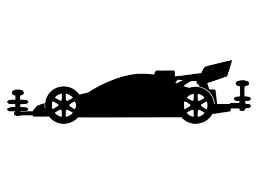 Black and White Tamiya Silhouette