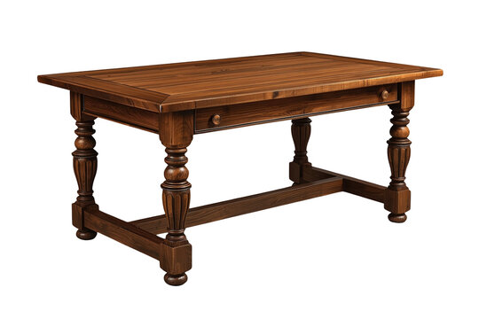 Classic Wooden Rectangular Table