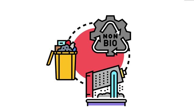 Biohazard waste needs proper disposal and non biological materials require recycling, highlighting the separate processes for managing different types of refuse and protecting public health