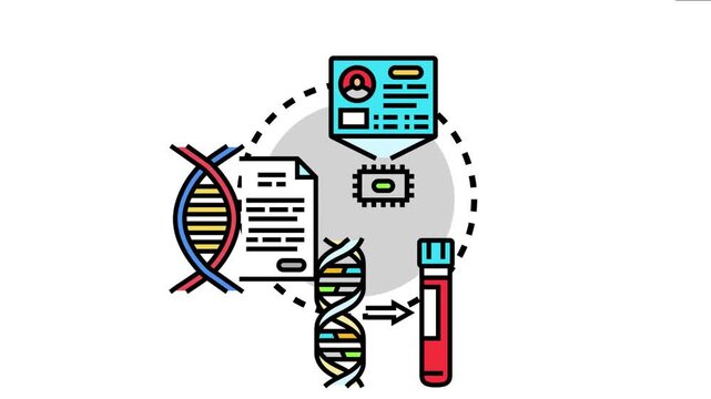 Biological sample verification process involving dna analysis, medical data management, and the validation of genetic information for healthcare and research applications