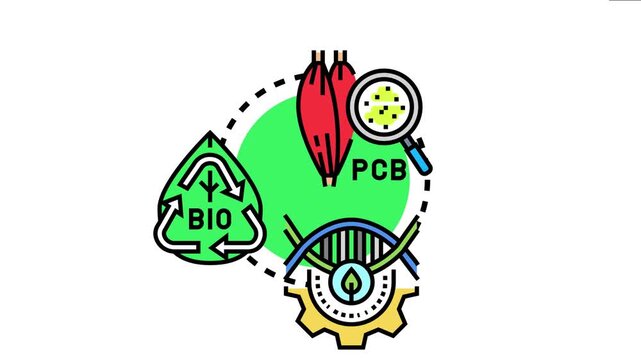 Biological tissue waste requiring careful management. Indicating contamination with harmful substances like pcb and highlighting concepts of bio disposal. Recycling