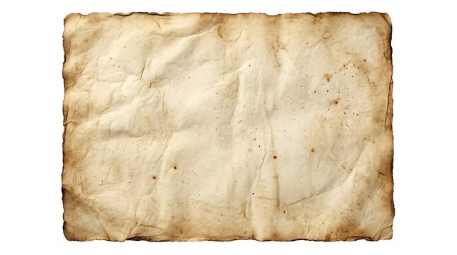 parchment paper background texture with burn edges