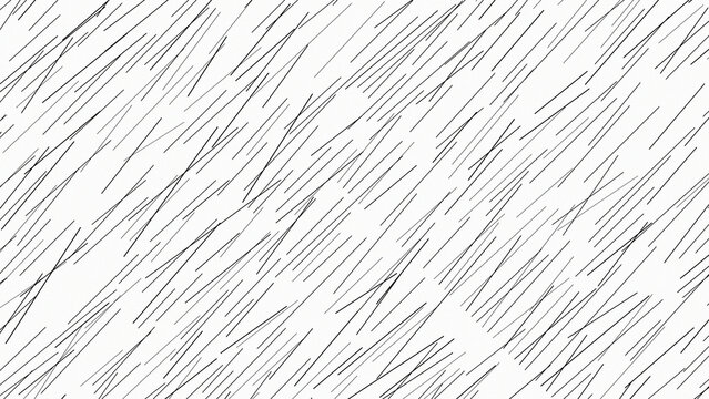 High-quality 4K hand-drawn sketch line art texture background with paper grain effect in a 16:9 widescreen format, featuring abstract monochrome doodle patterns, cross-hatch shading, stipple dotting, 