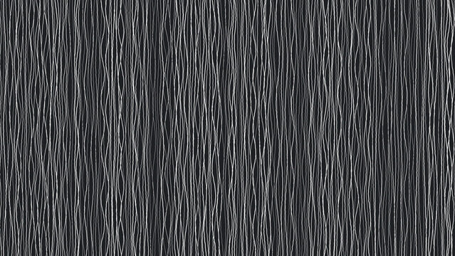High-quality 4K hand-drawn sketch line art texture background with paper grain effect in a 16:9 widescreen format, featuring abstract monochrome doodle patterns, cross-hatch shading, stipple dotting, 