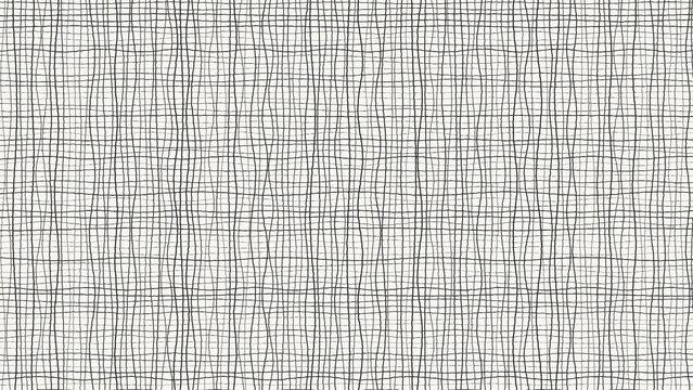 High-quality 4K hand-drawn sketch line art texture background with paper grain effect in a 16:9 widescreen format, featuring abstract monochrome doodle patterns, cross-hatch shading, stipple dotting, 