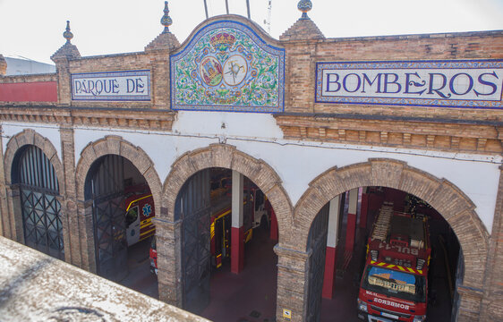 Central Park of Firefighters, Seville, Spain