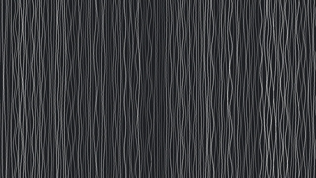 High-quality 4K hand-drawn sketch line art texture background with paper grain effect in a 16:9 widescreen format, featuring abstract monochrome doodle patterns, cross-hatch shading, stipple dotting, 