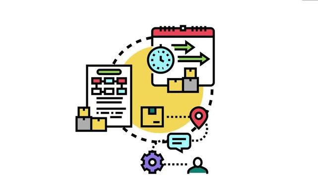 Managing the entire process from registering customer orders, accurate appointment scheduling, time tracking, delivery management, and dispatch for efficient logistical operations