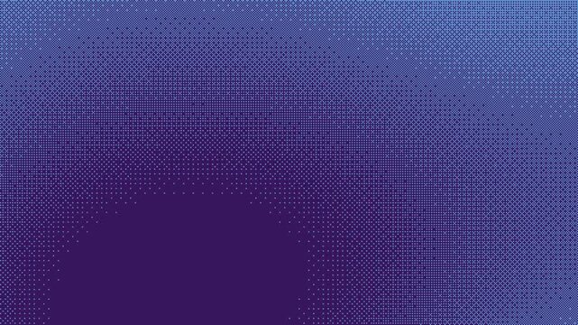 Dithered one bit gradient flowing, seamless loop motion background, neon cyber